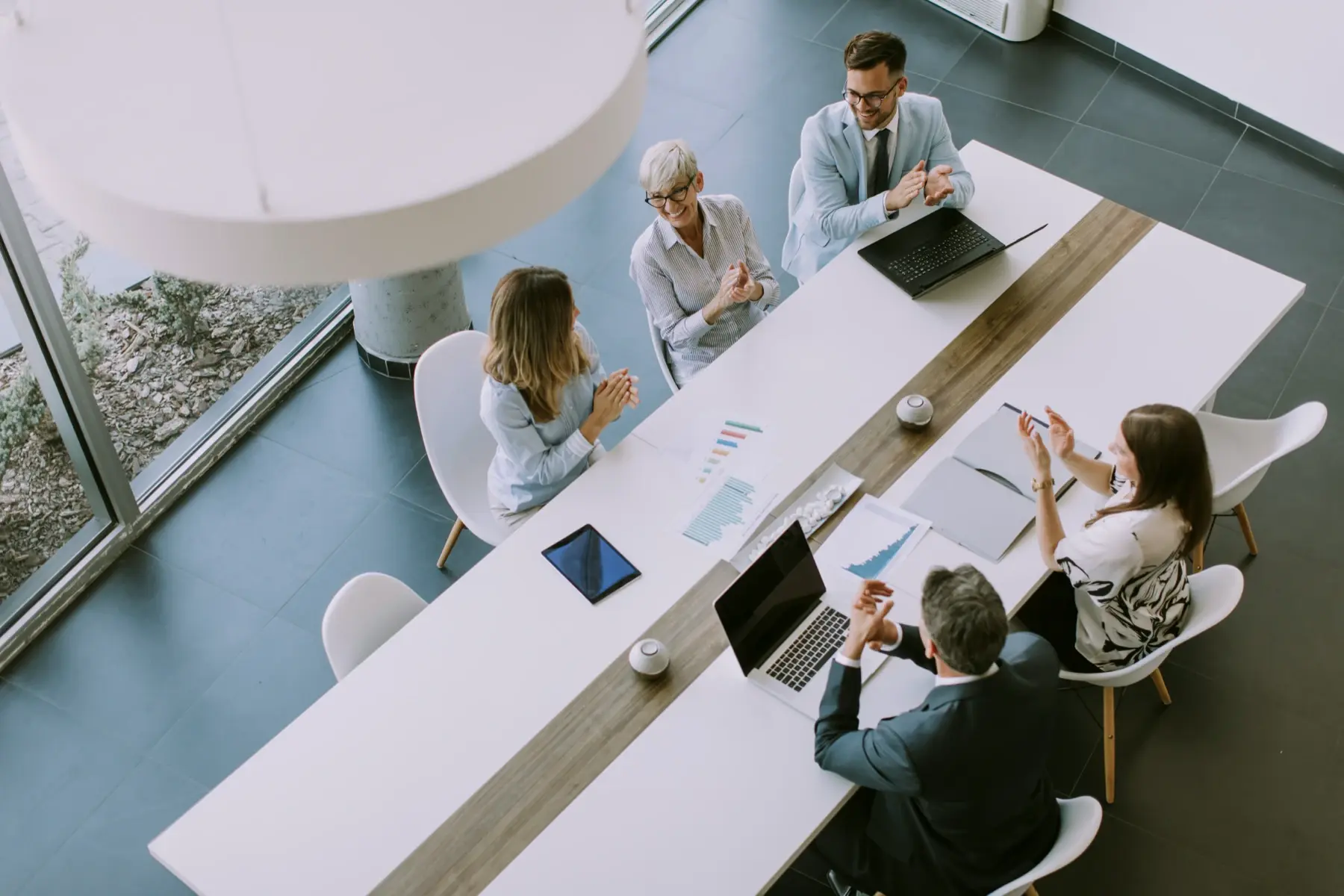 A personal advisory board session in progress