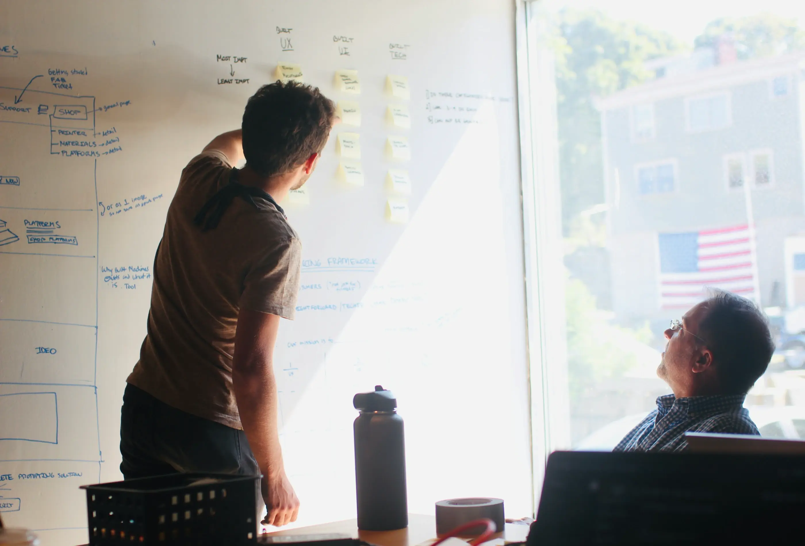 A founder building alongside the ForwardShare team
